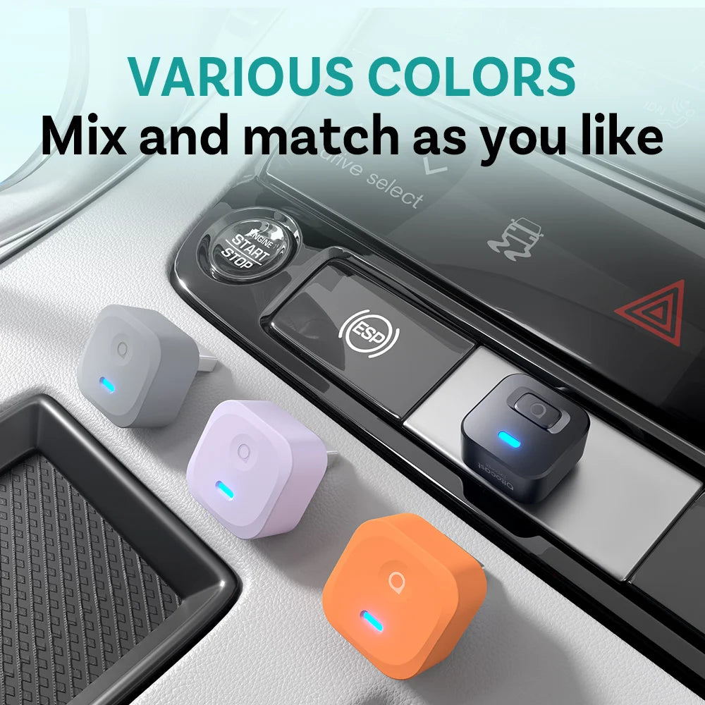 Ottocast MINI Dot Wireless CarPlay & Android Auto Adapter – WiFi 6, Plug & Play